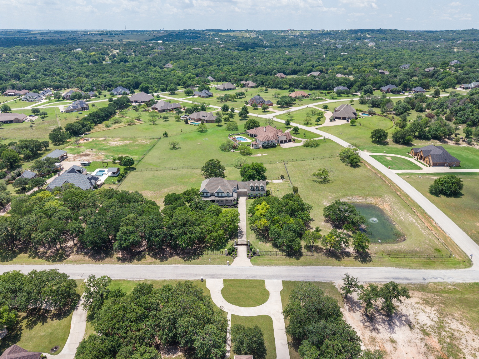 Aerial view of 259 King Ranch Court
